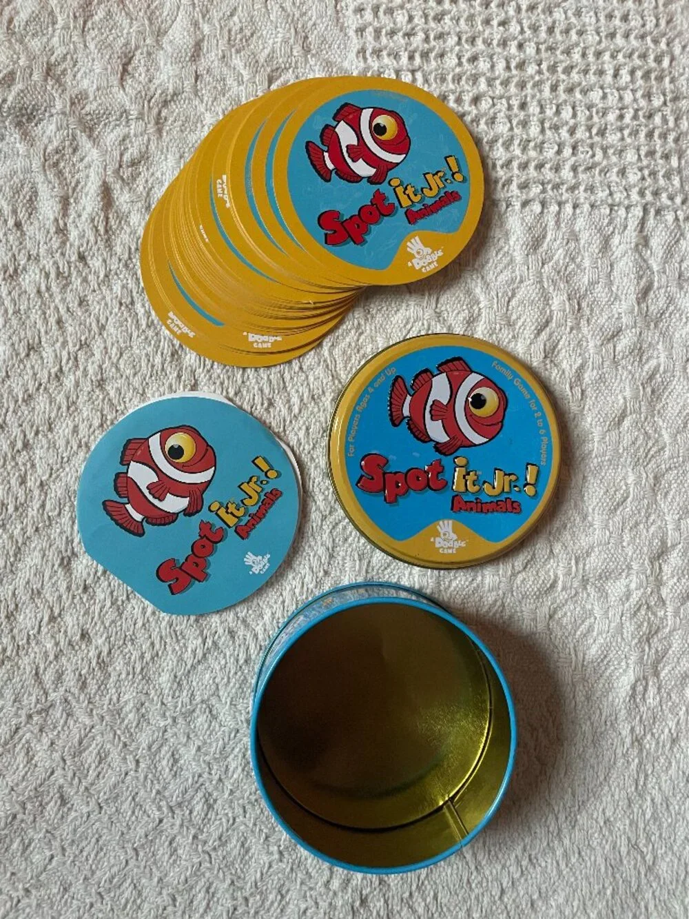 Spot It Jr. - Animals - Complete tin